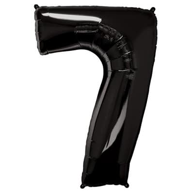 JUMBO GIANT NUMBER BALLOONS FOIL BALLOONS BLACK JUMBO GIANT NUMBER BALLOONS FOIL BALLOONS BLACK