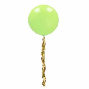 36" round balloon Lime Geren