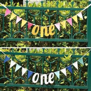 1st birthday One banner bunting 2m, Auckland NZ