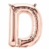 Giant Rose Gold Letter Balloons