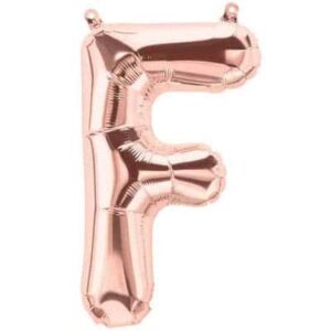 Giant Rose Gold Letter Balloons
