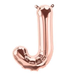 Giant Rose Gold Letter Balloons