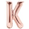 Giant Rose Gold Letter Balloons