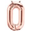 Giant Rose Gold Letter Balloons