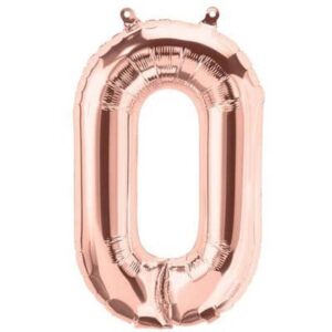Giant Rose Gold Letter Balloons