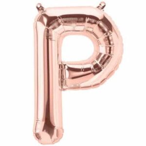 Giant Rose Gold Letter Balloons