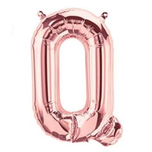 Giant Rose Gold Letter Balloons