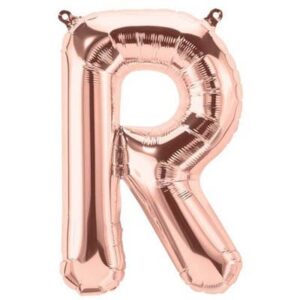 Giant Rose Gold Letter Balloons