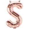 Giant Rose Gold Letter Balloons