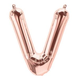 Giant Rose Gold Letter Balloons