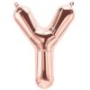 Giant Rose Gold Letter Balloons