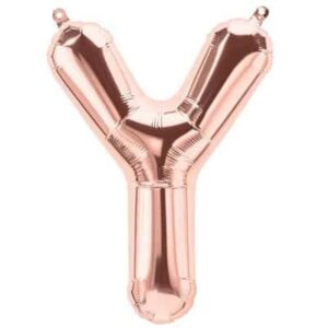 Giant Rose Gold Letter Balloons