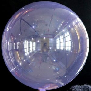18″ CRYSTAL CLEAR COLOR BUBBLE BALLOON