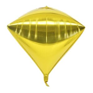 gold diamond foil balloon