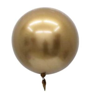 Chrome balloons