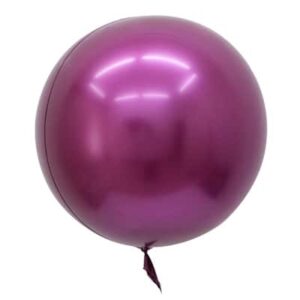 Bubble Chrome balloons