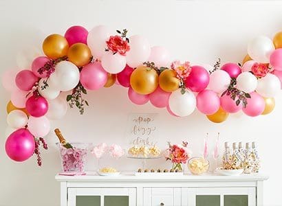 how to make balloons garland