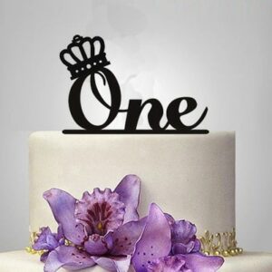 Birthday cake topper One Crown, Auckland NZ