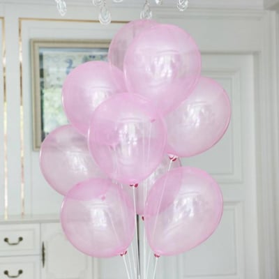 Crystal Pastel Balloons Crystal Pastel Balloons