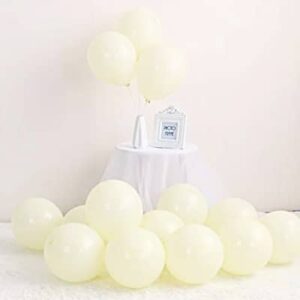 Pastel Yellow balloons