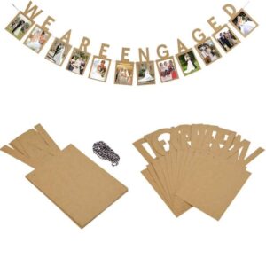 We are engaged photo banner