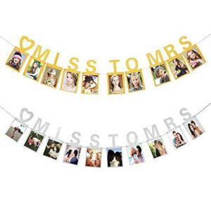 Miss to Mrs photo banner
