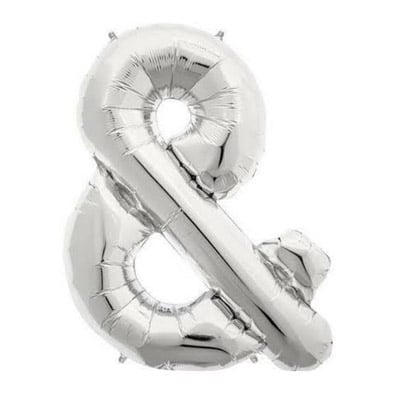 & Silver Giant Balloon & Silver Giant Balloon