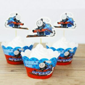 Thomas the Tank Engine cupcake wrappers
