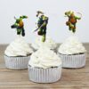 ninja turtle cupcake toppers