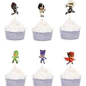 PJ Masks cupcake toppers