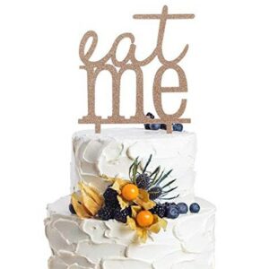 Eat Me wedding cake topper acrylic reusable, Auckland NZ