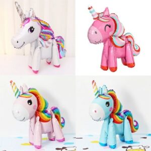 3D Standing Unicorn Foil Balloons