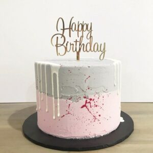 Happy Birthday Cake Topper
