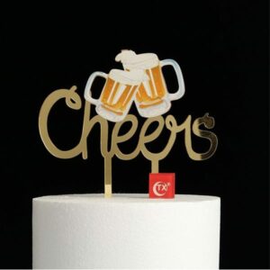 Cheers Cake topper