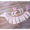 Unicorn Happy Birthday Banner