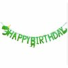 Dinosaur Themed Birthday Banner Kids dinosaur Happy Birthday banner 2.5m cardstock ribbon, Auckland NZ