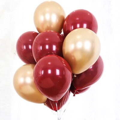 Chrome balloon package