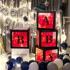 Baby Black transparent cube letter boxes 4 pieces, baby shower decoration Auckland NZ