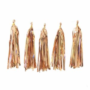 Champagne Foil Tassel