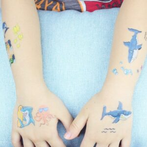 kids party tattoos