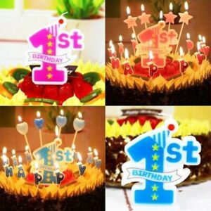 1st birthday candle