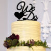 We Do wedding cake topper We Do wedding cake topper