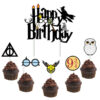 Harry Potter birthday cake topper set 6 pieces, Auckland NZ