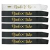 Bride to be & Black bride tribe sash pack
