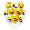 Cartoon Digger Balloon3 Digger balloon package 8 pieces 12 inch 28cm helium quality, Auckland NZ