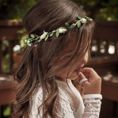 Green Leaf Trim Ribbon Vine 6