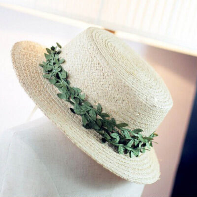 Green Leaf Trim Ribbon Vine 7