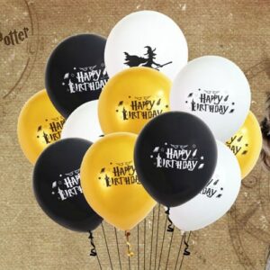 Harry Potter balloon package A 8 pieces 30cm helium quality, Auckland NZ