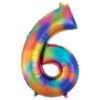 Rainbow Giant Numbers