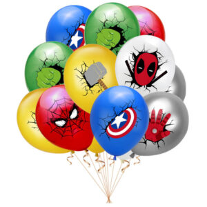 Superhero Avenger balloon package 6 pieces 12 inch, Auckland NZ